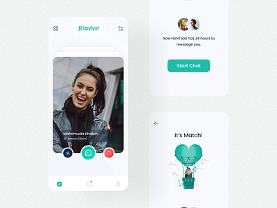 Dating App UI app app design branding design mobile app ui uidesign uiux