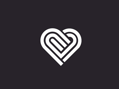 Love Logo Mark app branding design icon logo