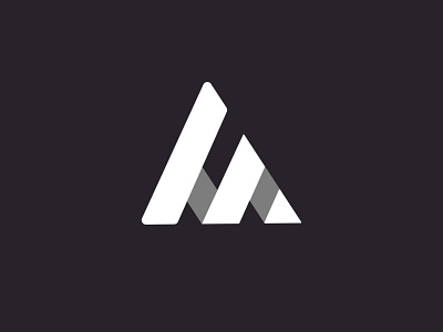 Autre branding design grid logo logomark