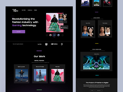 Thrill Digital Landing Page