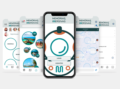 Memórias Imersivas app uxui