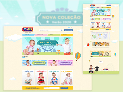 Coleção Verão 2020 - Roupa Infantil