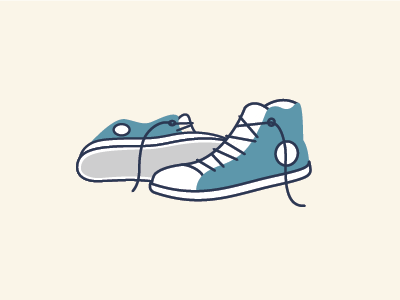 Chucks chuck converse illustration line shoes taylors work