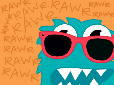 Daily Draw – Day 6: Monster daily draw illustration illustration challenge monster rawr