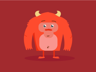 Daily Draw – Day 11: Monster daily draw horns illustration illustration challenge monster