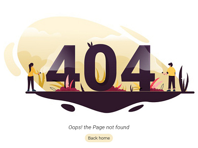404 Page 404 adobe illustrator adobe xd error illustration ui ux vector webdesign
