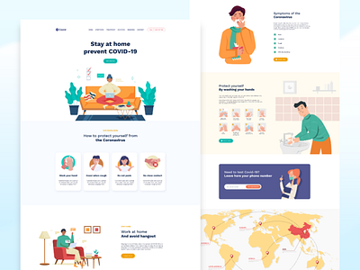 Covid-19 Website Design