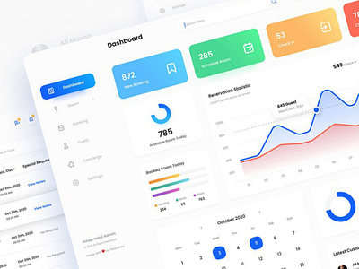 Hotel Admin Booking Dashboard