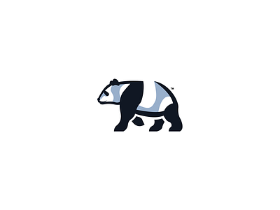 Panda Logo art branding design icon illustration illustrator logo minimal vector