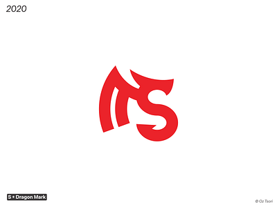 S + Dragon Mark 2d art branding branding design design dragon dragon logo dragons illustrator logo logodesign logodesigner logotype mark minimal s letter s letter logo s logo vector