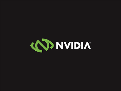 Nvidia Unofficial Rebrand art brand brand design brand identity branding branding design design green green logo greenery illustration illustrator logo minimal nvidia vector vector art video vintage visual design