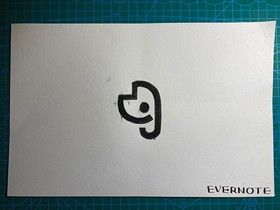 Evernote concept sketch