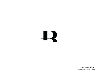 R Lettermark brand branding design icon illustrator logo logodesign logos minimal r logo rlogo