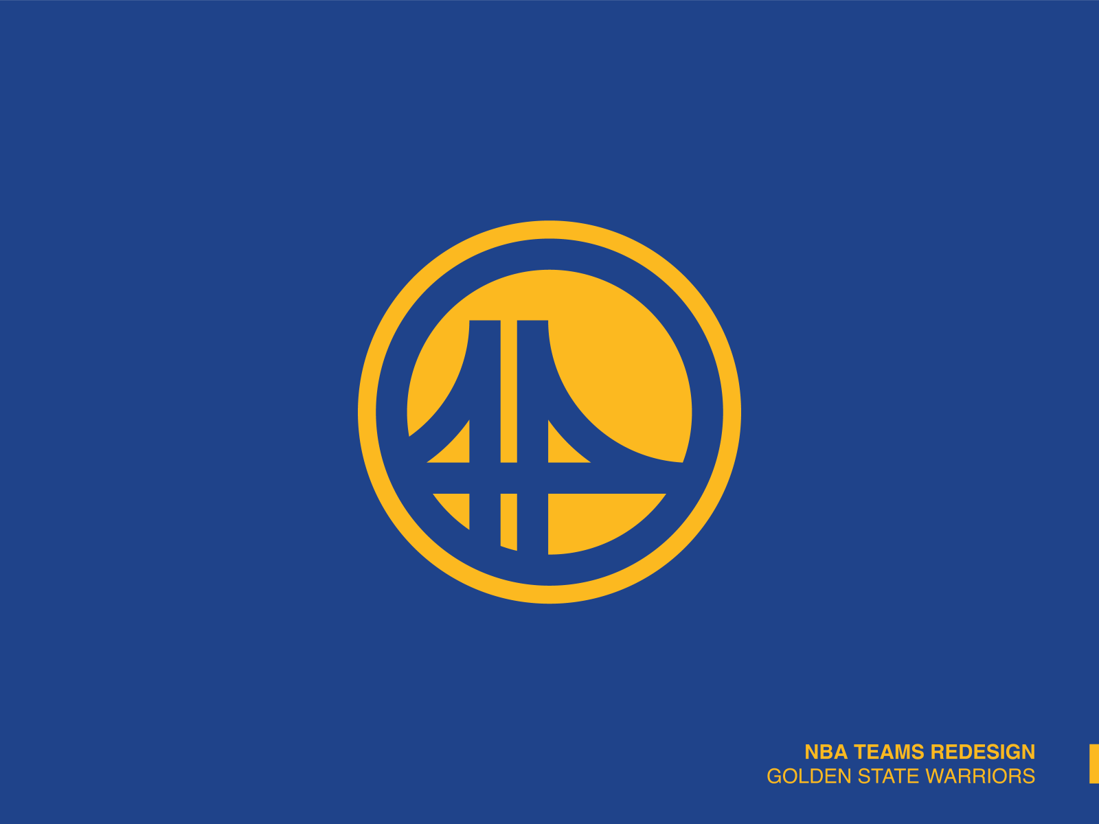 Golden State Warriors  Logogrid 4K wallpaper download
