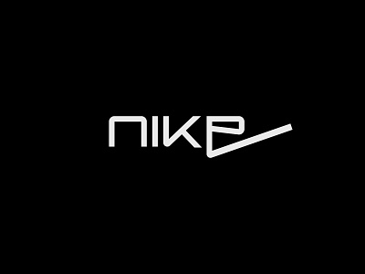 Nike 1 branding design logo minimal nike ty typography