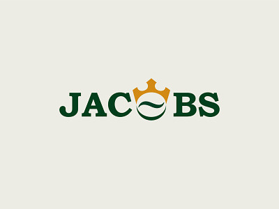Jacobs Coffee branding coffee crown design illustration illustrator logo minimal typography vector