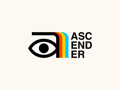 Ascender branding design film illustration illustrator logo minimal movie typography