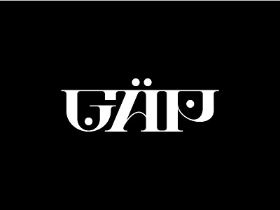 GAP branding design gap gap logo graphic design illustrator logo minimal vector
