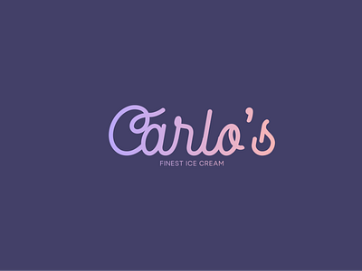 Carlo's brand identity brand story branding branding agency dubai carlos dubai branding dubai designer graphic design ice cream icecream icecream branding illustrator logo logo design