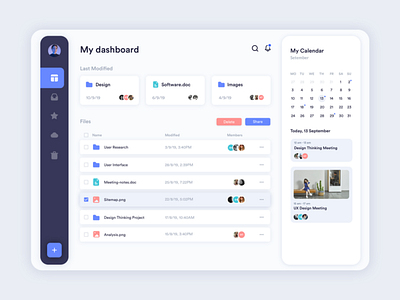 Dashboard Design adobe xd calendar dashboard ui uiux web app