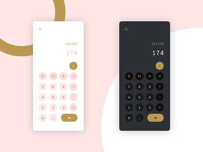 calculator · daily ui calculator dailyui dailyui 004 dailyuichallenge design mobile
