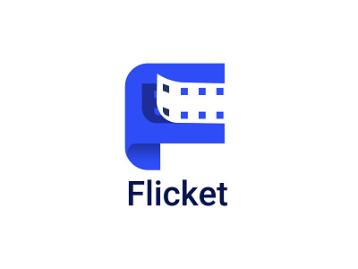 Filicket branding design illustration logo vector