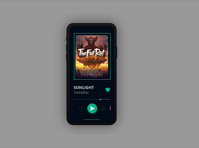 Music Player app dailyui design illustration music music app music player ui ux web