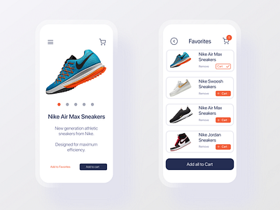 Ecommerce App, Favourites UI daily ui #44 app app design appdesign challenge dailyui design dribbble best shot ecommerce ecommerce app ecommerce design favorites figma figmadesign ui ui ux profile dailyui uiux ux web webdesign website design