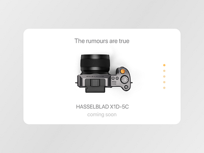 Comming soon page for Hasselblad camera dailyui #48 adobe adobexd app camera coming soon page comingsoon dailyui design figma figmadesign minimal minimalist photographer photography ui ui ux profile dailyui uiux ux web webdesign