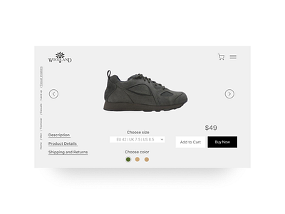 Product Showcase UI