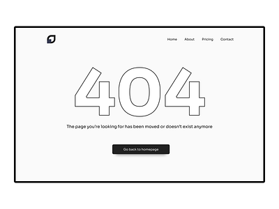 404 Page UI design, DailyUI Day 8 404 404 error page 404 page dailyui dailyui 008 design dribbble best shot figma ui ux web webdesign