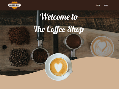 The Coffee Shop - Concept Website