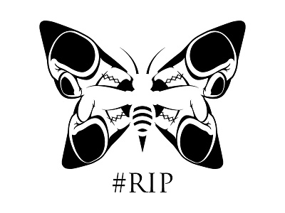Muhammad Ali Tribute bee boxing butterfly death design float graphic icon muhammad ali rip tribute vector