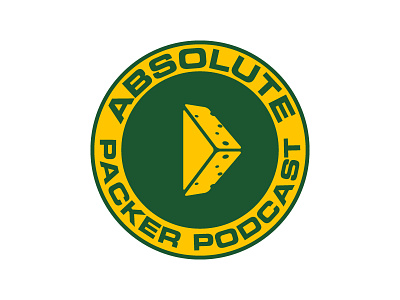 App Podcast branding cheese design food football logo minimal packers podcast sports