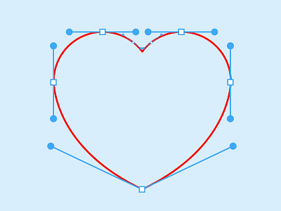 I Love Vector adobe ai bezier concept heart homage love simple vector