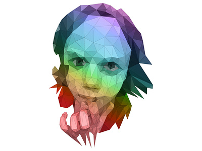 Low Polygon Portrait