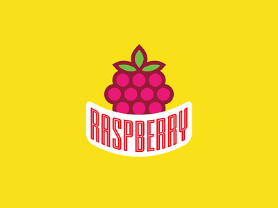Raspberry branding fruit illustration fruit logo fruity icon icon design icons illustration logo sports logo typography vector