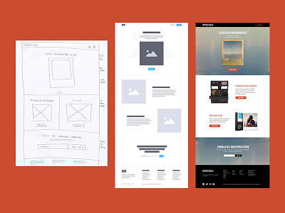 The design process creative process daily ui homepage ui ui design ux ux design web web design website wireframe wireframing