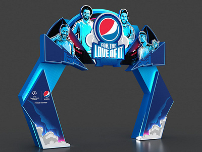 Pepsi UCL Gate