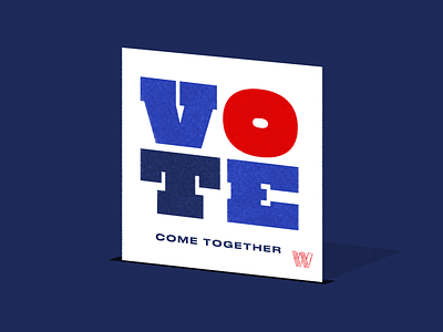 Vote! arizona design election2020 florida graphic illinois illustration typography ux uxui vote vote2020 voted votes