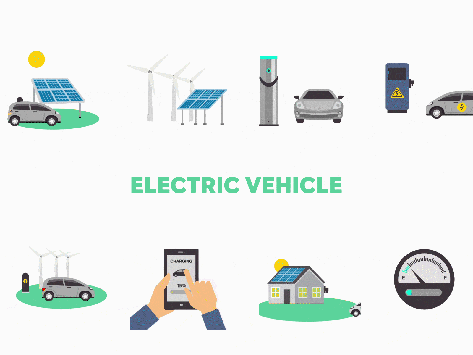 Electric Vehicle Animation Pack by Tamniverse on Dribbble