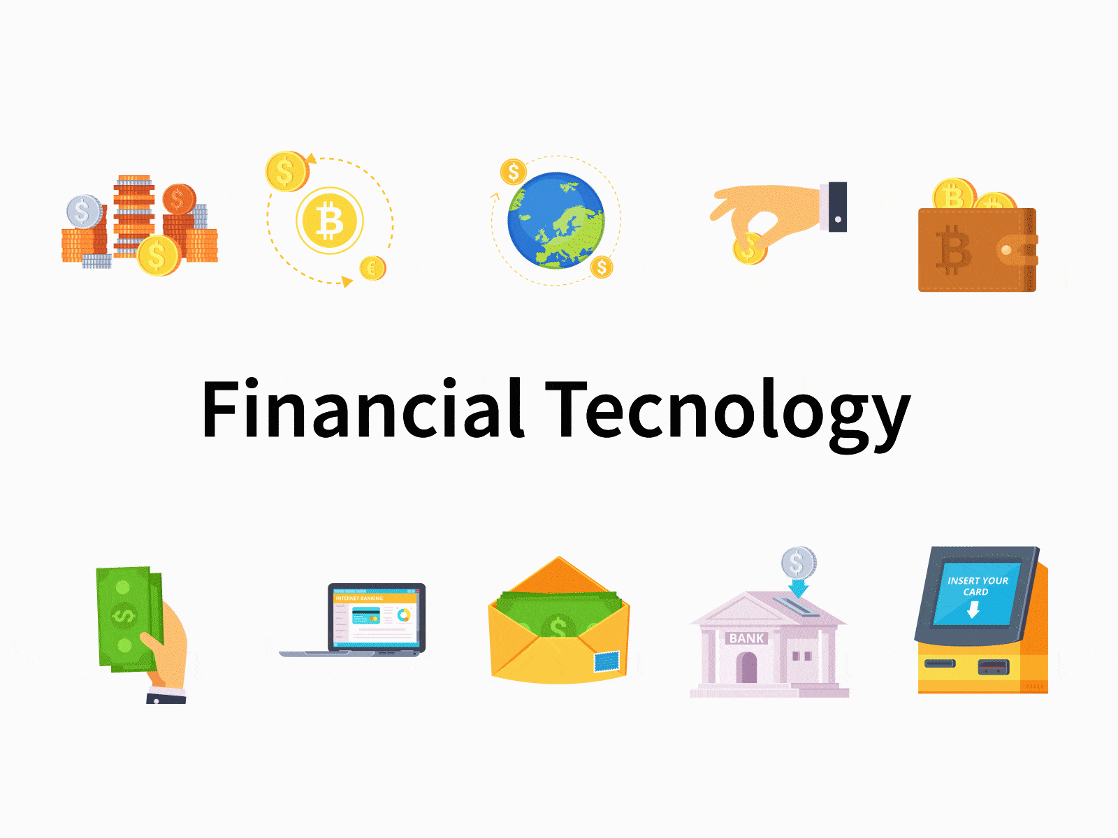 Financial Technology - Animated Gif