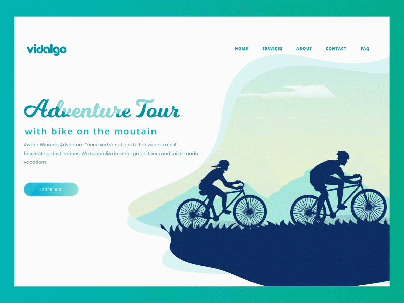 Adventure Tour Animation For Website