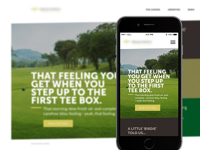Unused Concept 01 course fresno golf hundred10 mobile responsive template title unused website