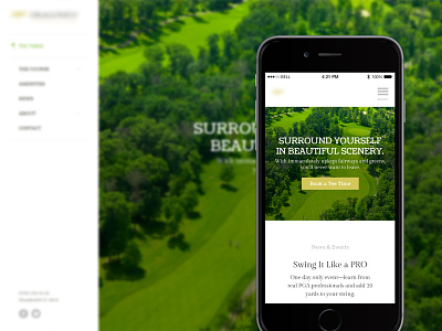 Unused Concept 03 course fresno golf hundred10 mobile responsive template title unused website