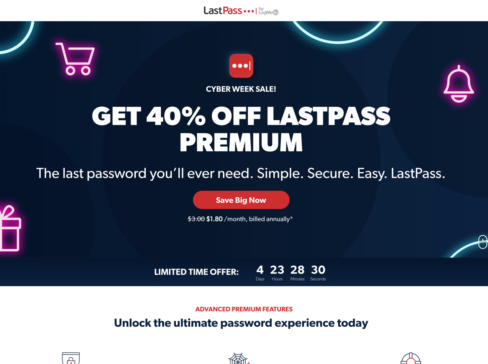 lastpass discount