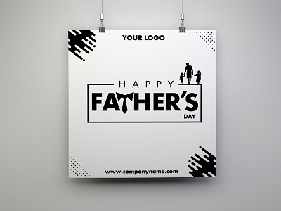 Father's Day Social Media poster design father fathers fathers day fathersday illustration logo poster poster design social social media social media design social network socialmedia typography