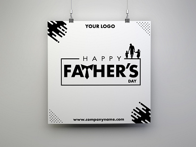 Father's Day Social Media poster