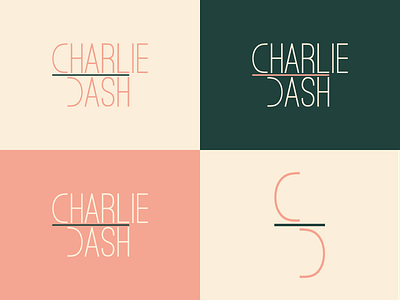 Daily Logo Challenge 7/50: Charlie Dash/Fashion Brand branding dailylogochallenge design illustrator logo typography ux