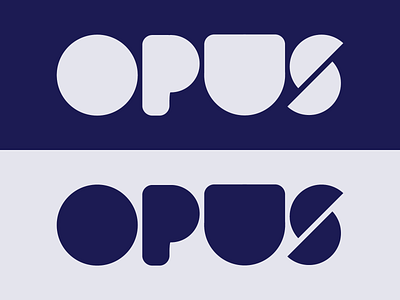 Daily Logo Challenge 9/50: Opus/Music streaming startup app branding dailylogochallenge design illustration illustrator logo typography